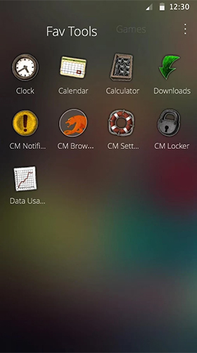 Screenshot dello Schermo Music life sul cellulare e tablet.
