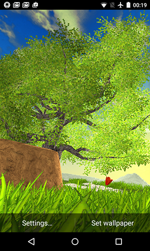 Scaricare Nature tree — sfondi animati gratuiti per l'Android su un Desktop. 