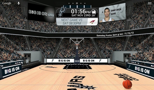 Scaricare NBA 2014 — sfondi animati gratuiti per l'Android su un Desktop. 