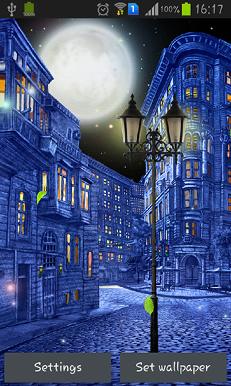 Scaricare Night city by  Blackbird wallpapers — sfondi animati gratuiti per l'Android su un Desktop. 