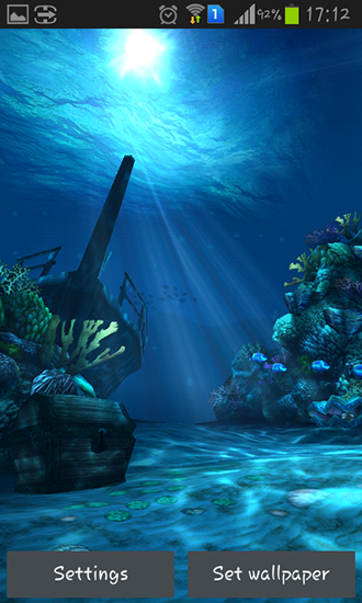 Scaricare Ocean HD — sfondi animati gratuiti per l'Android su un Desktop. 