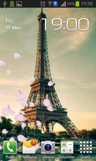 Scaricare Pairs: Eiffel tower — sfondi animati gratuiti per l'Android su un Desktop. 