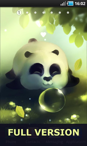 Scaricare Panda dumpling — sfondi animati gratuiti per l'Android su un Desktop. 