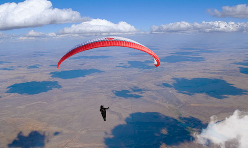 Scaricare Paragliding — sfondi animati gratuiti per l'Android su un Desktop. 
