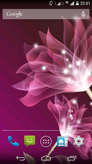 Scaricare Pink lotus — sfondi animati gratuiti per l'Android su un Desktop. 