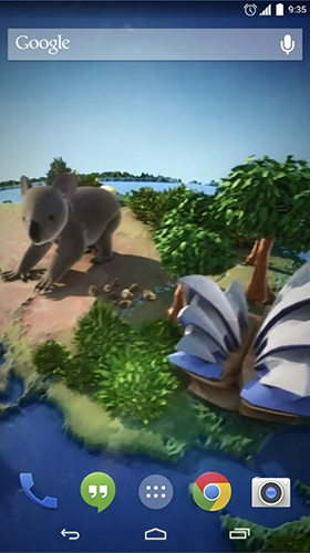 Screenshot dello Schermo Planet Zoo sul cellulare e tablet.