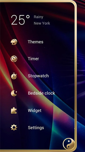 Screenshot dello Schermo Power go сlock sul cellulare e tablet.