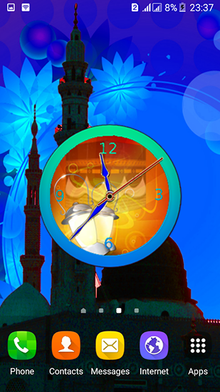 Scaricare Ramadan: Clock — sfondi animati gratuiti per l'Android su un Desktop. 