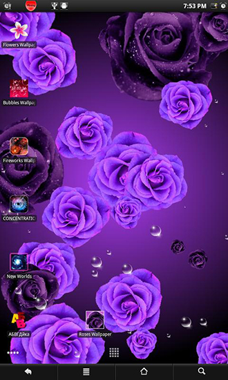Scaricare Roses 2 — sfondi animati gratuiti per l'Android su un Desktop. 