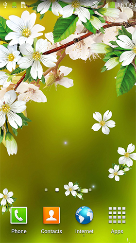Screenshot dello Schermo Sakura by BlackBird Wallpapers sul cellulare e tablet.