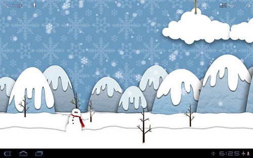 Scaricare Samsung: Parallax winter — sfondi animati gratuiti per l'Android su un Desktop. 