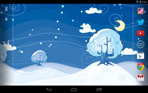 Scaricare Siberian night — sfondi animati gratuiti per l'Android su un Desktop. 