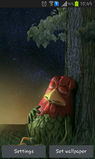 Scaricare Sleep cock — sfondi animati gratuiti per l'Android su un Desktop. 