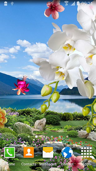 Scaricare Spring garden — sfondi animati gratuiti per l'Android su un Desktop. 