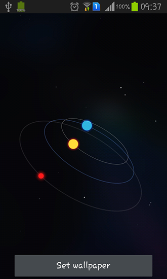 Scaricare Star orbit — sfondi animati gratuiti per l'Android su un Desktop. 
