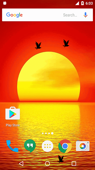 Scaricare Sunset by Twobit — sfondi animati gratuiti per l'Android su un Desktop. 