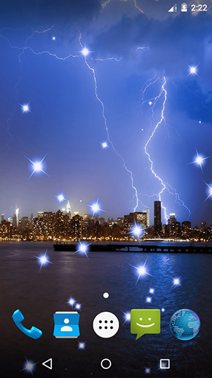 Scaricare Thunderstorm by Pop tools — sfondi animati gratuiti per l'Android su un Desktop. 
