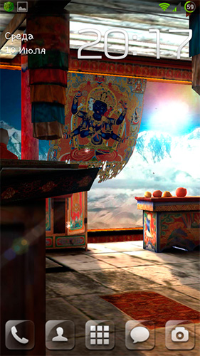 Scaricare Tibet 3D — sfondi animati gratuiti per l'Android su un Desktop. 