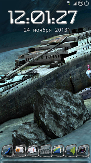 Scaricare Titanic 3D pro — sfondi animati gratuiti per l'Android su un Desktop. 