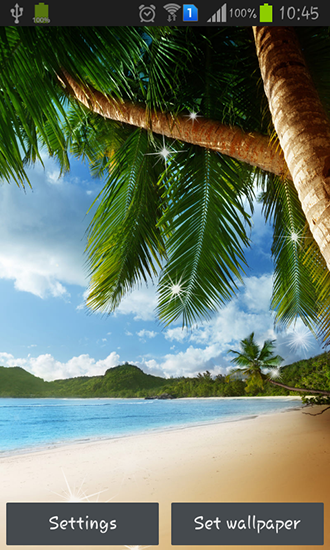 Scaricare Tropical — sfondi animati gratuiti per l'Android su un Desktop. 