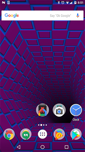 Screenshot dello Schermo Tunnel sul cellulare e tablet.