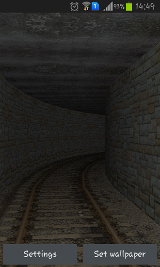 Scaricare Tunnel 3D — sfondi animati gratuiti per l'Android su un Desktop. 