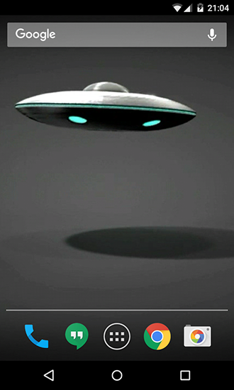 Scaricare UFO 3D — sfondi animati gratuiti per l'Android su un Desktop. 