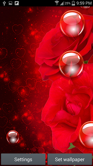 Scaricare Valentine's day 2015 — sfondi animati gratuiti per l'Android su un Desktop. 