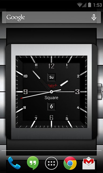 Scaricare Watch square lite — sfondi animati gratuiti per l'Android su un Desktop. 