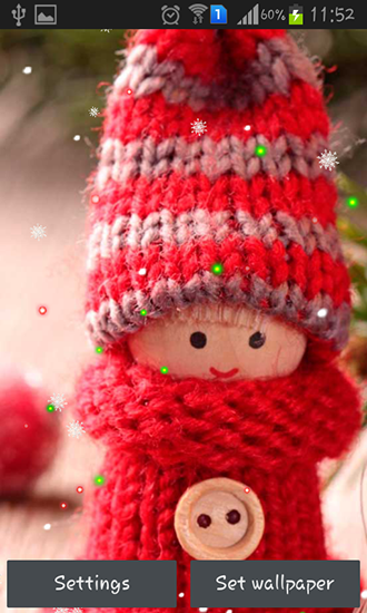 Scaricare Winter: Dolls — sfondi animati gratuiti per l'Android su un Desktop. 