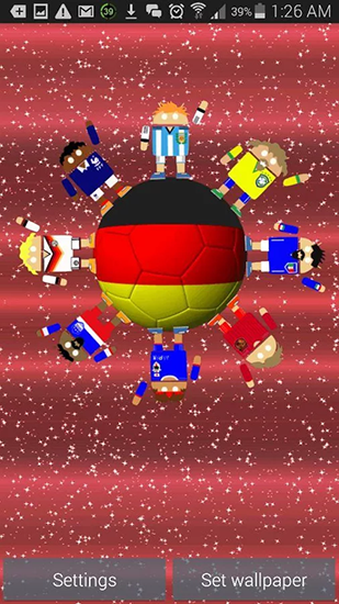 Scaricare World soccer robots — sfondi animati gratuiti per l'Android su un Desktop. 