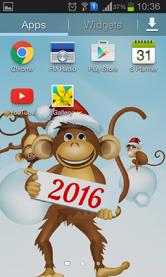 Scaricare Year of the monkey — sfondi animati gratuiti per l'Android su un Desktop. 