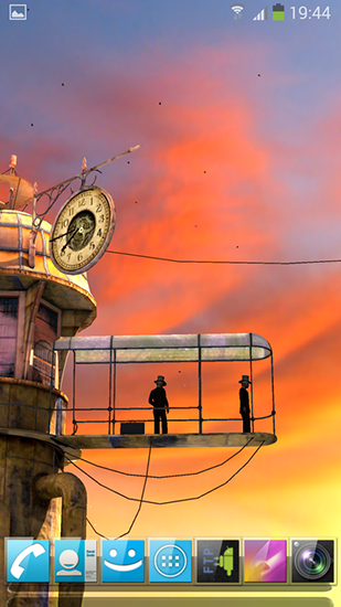 Screenshot dello Schermo 3D Steampunk travel pro sul cellulare e tablet.