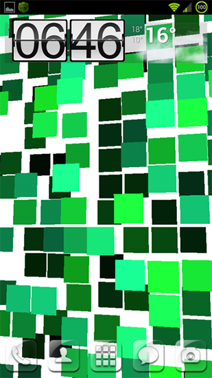 Screenshot dello Schermo 3D Tiles parallax pro sul cellulare e tablet.