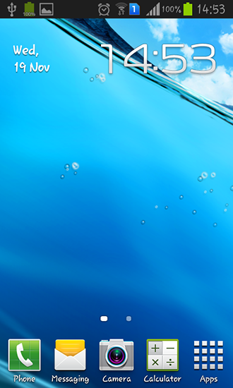 Screenshot dello Schermo Asus: My ocean sul cellulare e tablet.