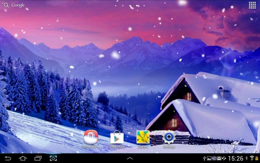 Screenshot dello Schermo Blizzard sul cellulare e tablet.