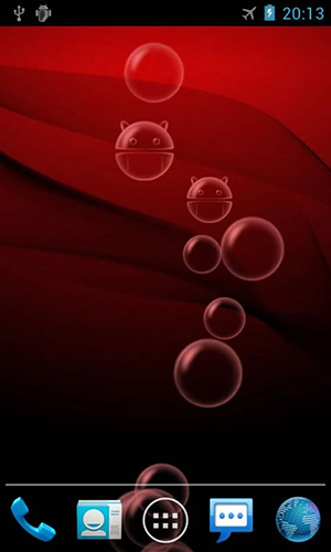 Screenshot dello Schermo Bubble by Xllusion sul cellulare e tablet.