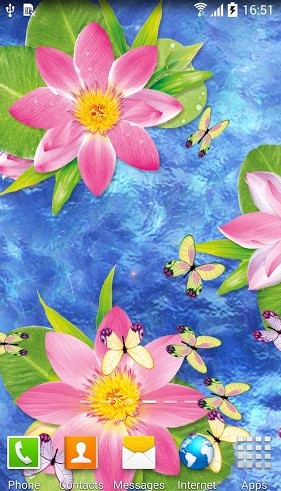 Scaricare Butterflies by Amax LWPS — sfondi animati gratuiti per l'Android su un Desktop. 