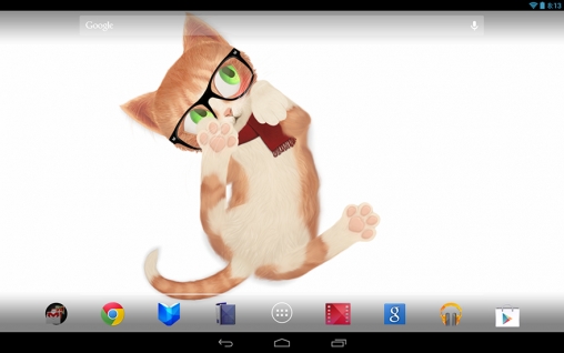 Screenshot dello Schermo Cat HD sul cellulare e tablet.