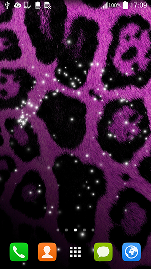 Screenshot dello Schermo Cheetah by Live mongoose sul cellulare e tablet.