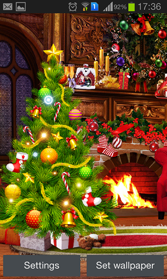 Screenshot dello Schermo Christmas Eve by Blackbird wallpapers sul cellulare e tablet.