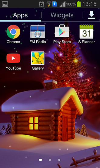 Screenshot dello Schermo Christmas HD by Haran sul cellulare e tablet.