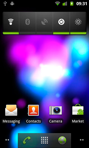 Screenshot dello Schermo Crazy colors sul cellulare e tablet.