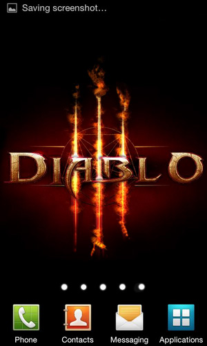 Screenshot dello Schermo Diablo 3: Fire sul cellulare e tablet.