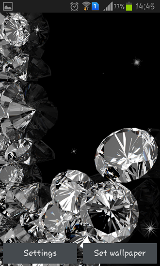 Screenshot dello Schermo Diamonds sul cellulare e tablet.