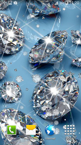 Screenshot dello Schermo Diamonds for girls sul cellulare e tablet.