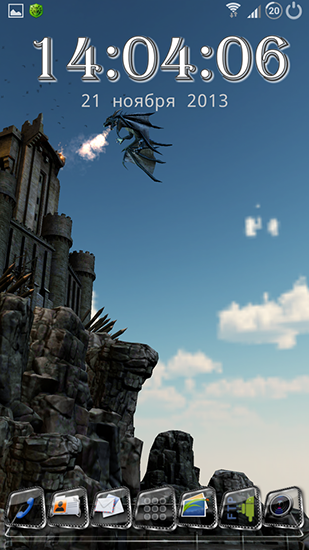 Screenshot dello Schermo Dragon strike sul cellulare e tablet.