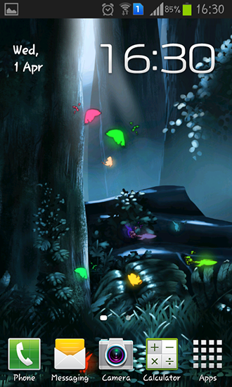 Screenshot dello Schermo Fairy forest sul cellulare e tablet.