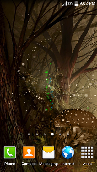 Screenshot dello Schermo Fireflies: Jungle sul cellulare e tablet.