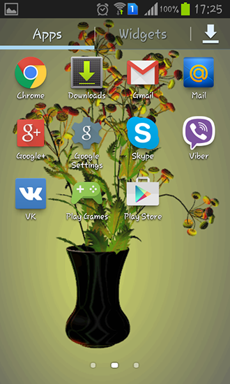 Screenshot dello Schermo Flowers by Memory lane sul cellulare e tablet.